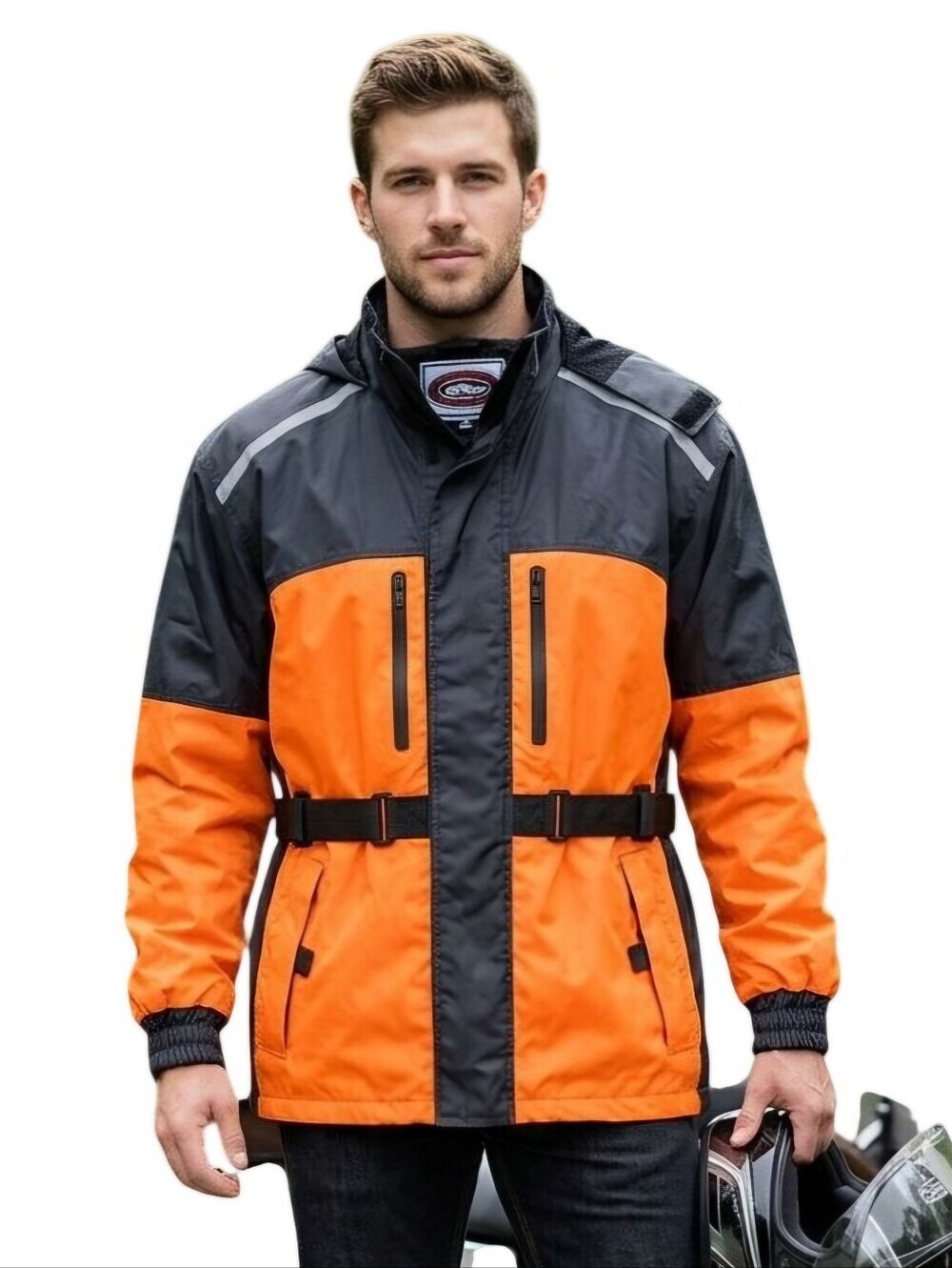 River Road All Weather Motorcycle Jacket 09-0259 Size M
